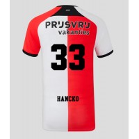 Dres Feyenoord David Hancko #33 Domaci 2024-25 Kratak Rukav